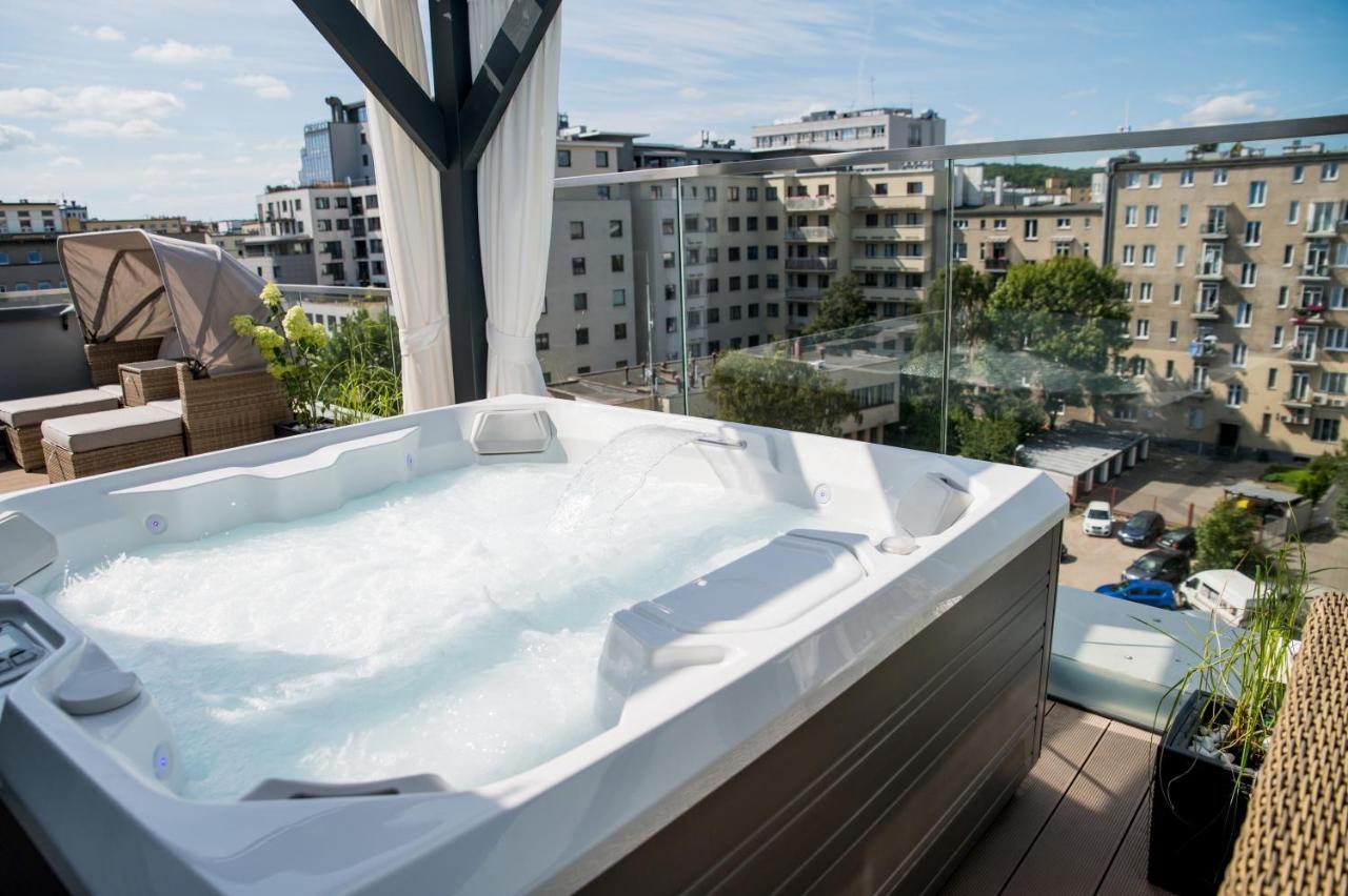 Luksusowy Penthouse Z Jacuzzi I Widokiem Na Morze Apartment Gdynia Ngoại thất bức ảnh